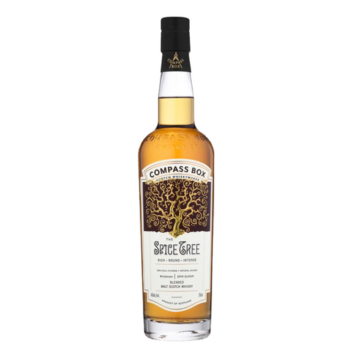 Whisky Compass Box Spice Tree heeft een uniek smaakprofiel met kaneel, kruidnagel en vanille.