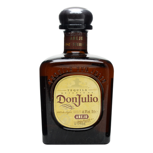 Tequila Don Julio Añejo met smaken van vanille, agave en eikenhout bestel je bij Cane & Grain.