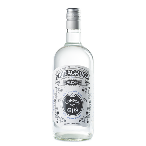 De Doragrossa London Dry Gin is een Italiaanse Gin die onderdeel is van de 'Selezioni' range van Doragrossa.
