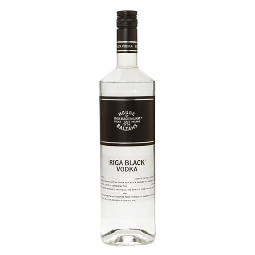 Je kunt nu Vodka Riga Black 1,00  L kopen in onze slijterij in Amsterdam West of hier online bestellen  