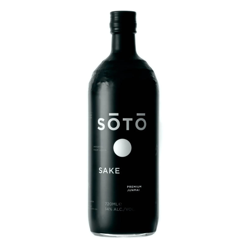 Sake Soto Junmai 720ml (Black) - Cane & Grain