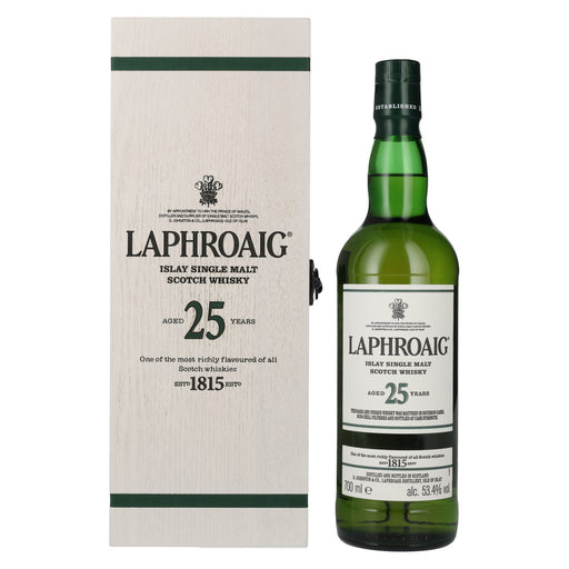 Whisky Laphroaig 25Y Cask Strength 2022 - Cane & Grain
