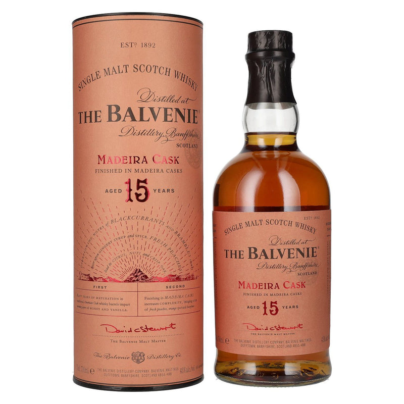 Whisky The Balvenie 15 Years Madeira Cask
