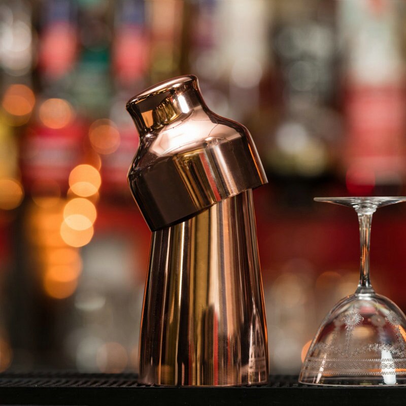 Calabrese Shaker Urban Bar 900ml Rosé Goud