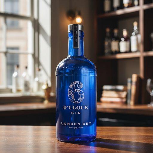 6 O'Clock London Dry Gin productfoto