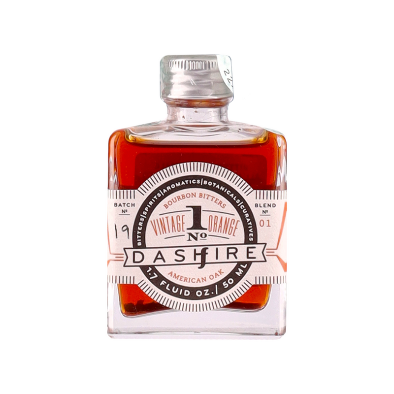 Bitter Dashfire Vintage Orange Bourbon Barrel Aged, cocktailbitters Cane & Grain