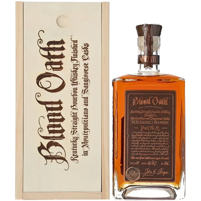 Whiskey Blood Oath Pact 12