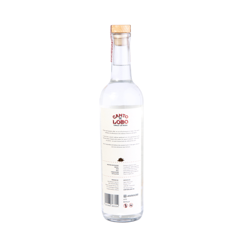 Mezcal Canto de Lobo Espadin