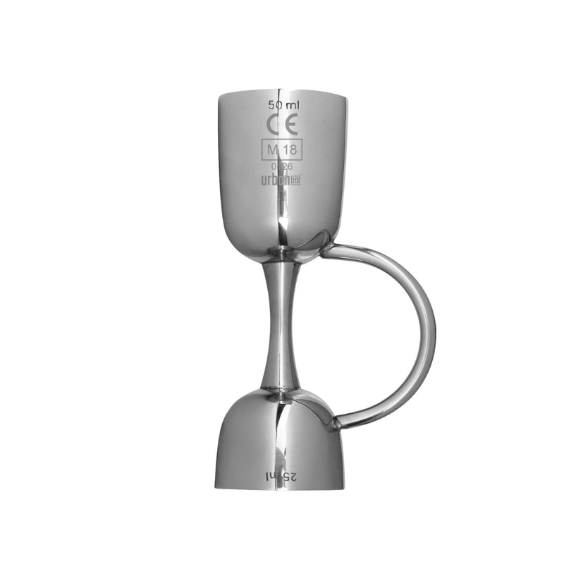 Coley Jigger Urban Bar 25-50ml RVS, nu te koop bij Cane & Grain!