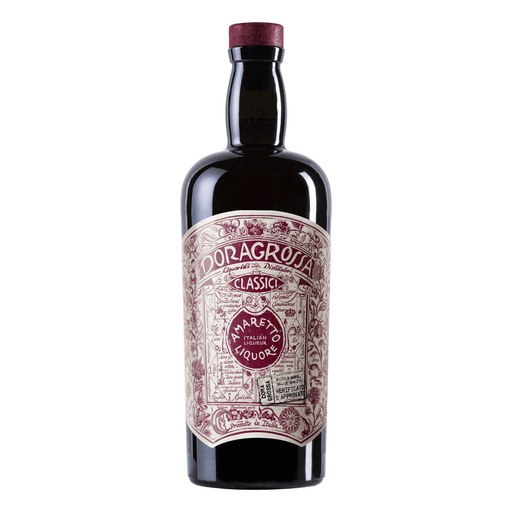 De Doragrossa Amaretto Likeur is een Italiaanse likeur, op basis van amandelen.