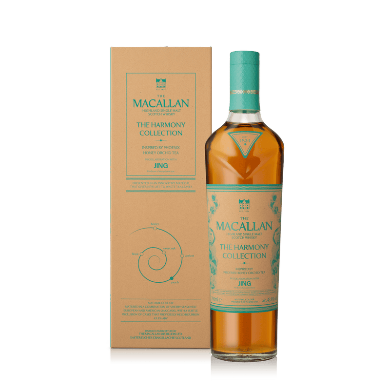 Macallan Harmony Collection V fles – JING Tea Collaboration, limited edition whisky
