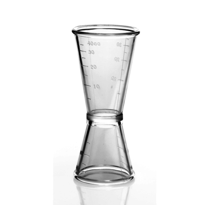 Met dit jigger ronin 47 20 & 40 ml maatbekertje voor cocktails meet je dranken af voor cocktailrecepten.