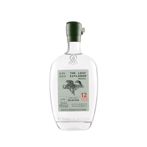 Mezcal The Lost Explorer Salmiana wordt gemaakt van salmiana agave met zoete smaken en frisse citrus en gedroogde kruiden.
