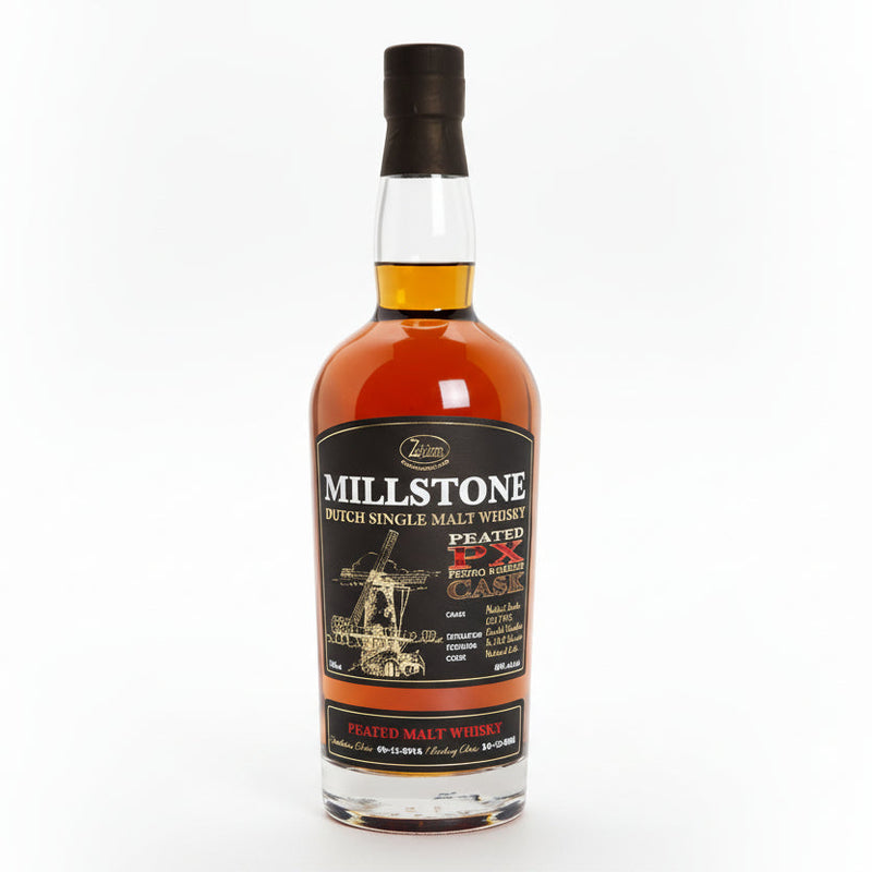 Je kunt nu Whiskey Millstone Peated PX kopen in onze slijterij in Amsterdam West of hier online bestellen  