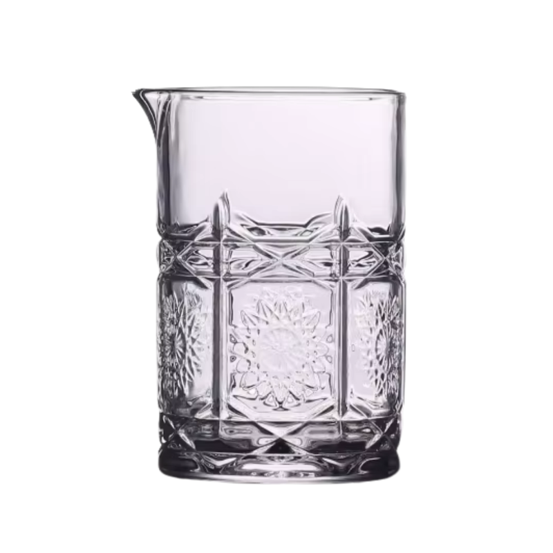 Cocktail Mixing Glass Hobstar