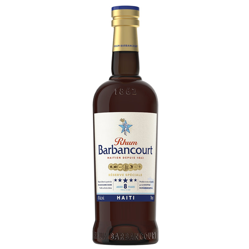 Rum Barbancourt 8Y heeft  peperkorreltonen die mooi in balans staan met fruitige accenten.