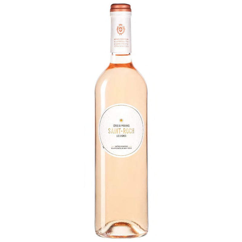 Saint Roch Rosé AOP Côtes de Provence  fles + label 