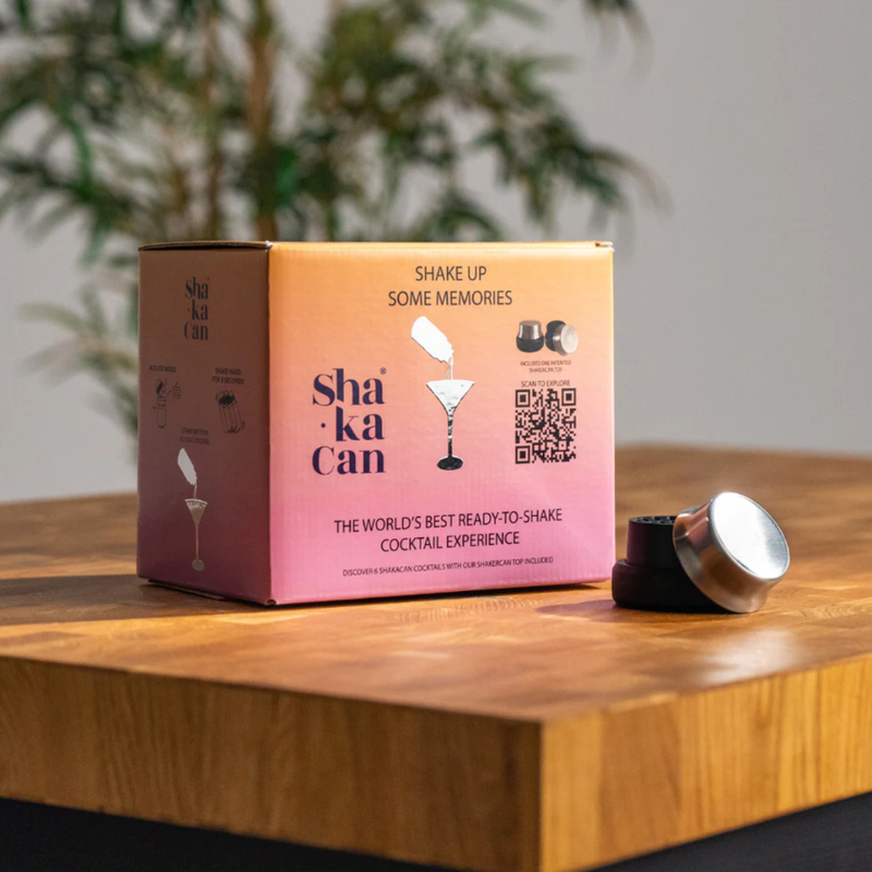 Shakacan Cocktail Tasting Pack nu te koop bij Cane & Grain