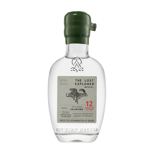 Mezcal The Lost Explorer Salmiana wordt gemaakt van salmiana agave met zoete smaken en frisse citrus en gedroogde kruiden.