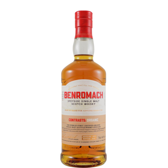 Whisky Benromach Organic 2012