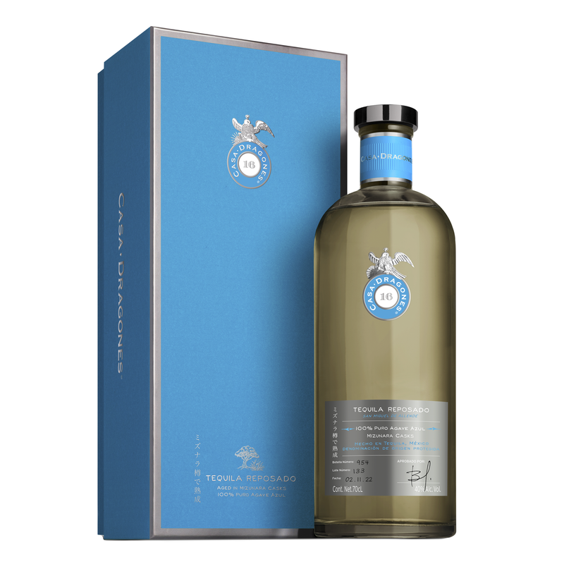 Tequila Casa Dragones Reposado Mizunara Cask bechikbaar bij Cane & Grain