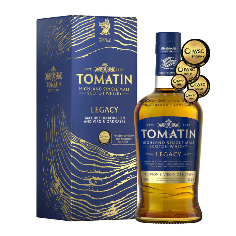 Whisky Tomatin Legacy including box
