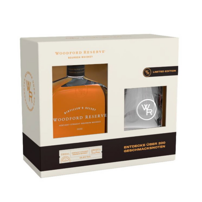 Whiskey Woodford Reserve Giftpack 0,2L - Cane & Grain