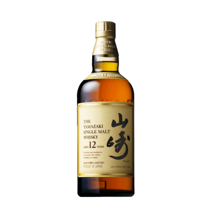 Whisky Yamazaki 12Y wordt gemaakt in Yamazaki, Japan en heeft 12 jaar gerijpt in Amerikaans, Spaans en Japanse Mizunara eiken vaten.