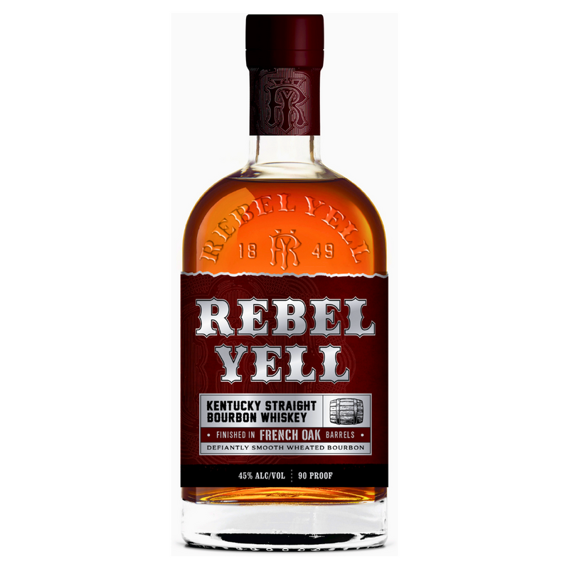 Whiskey Rebel Bourbon French Oak Finish wordt gerijpt op Franse eikenhouten vaten. 