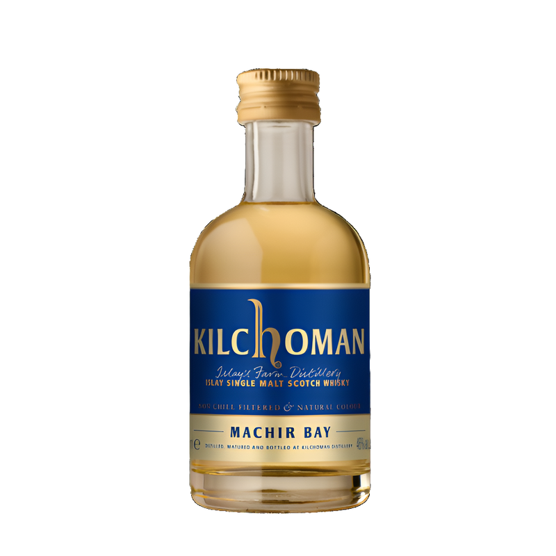 Whisky Kilchoman Machir Bay Miniatuur 5CL  is een Schotse single malt whisky afkomstig uit de Islay regio.