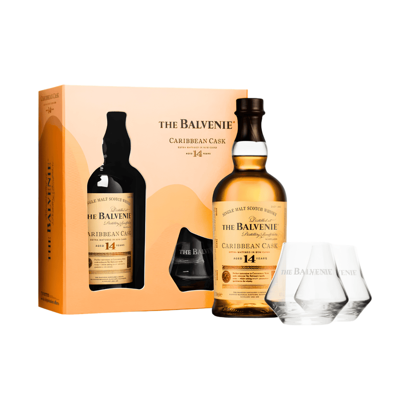 Whisky The Balvenie 14 Years Caribbean Cask Giftpack