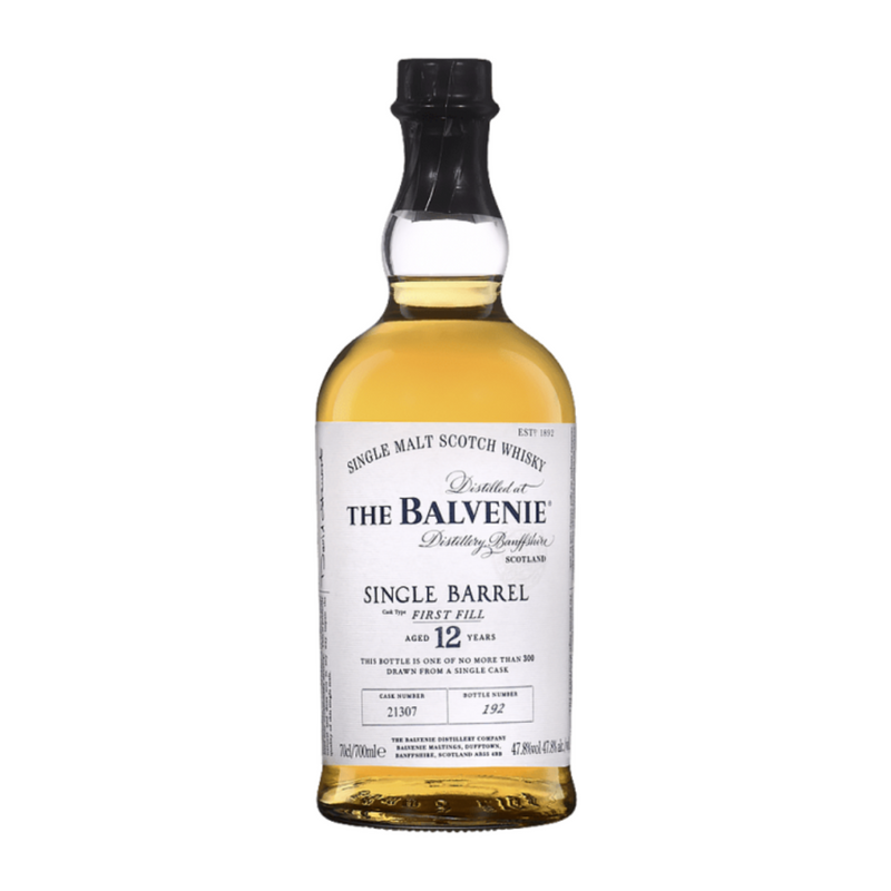 Whisky The Balvenie Single Barrel 12Y, te koop bij Cane & Grain