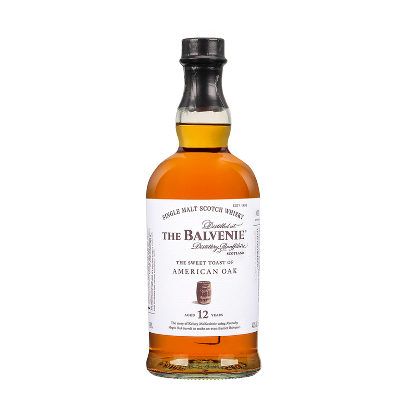 Whisky The Balvenie Stories 12Y American Oak, te koop bij Cane & Grain