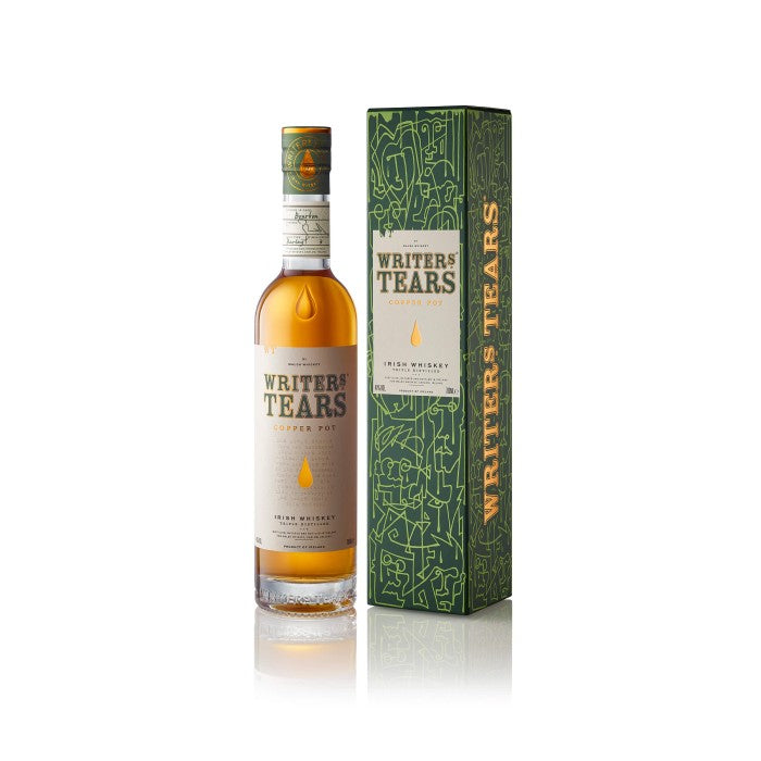 Writer's Tears Copper Pot is een Ierse whiskey die een unieke blend combineert van single pot still en single malt whiskey. 