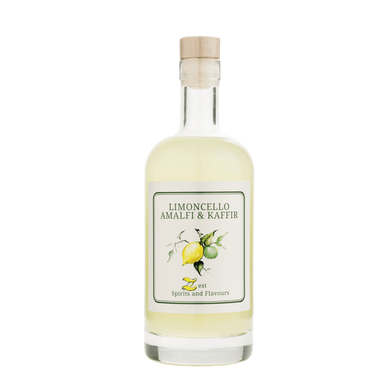 Amalfi & Kaffir Limoncello van Zest Spirits: een zijdezachte likeur met citroen