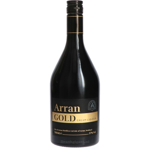 Arran Gold Malt Whiskylikeur Cream fles