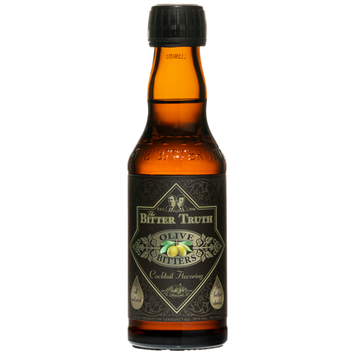 The Bitter Truth Olive Bitters zijn ontwikkeld om de uitstraling en textuur van een Dirty Martini Cocktail te verbeteren