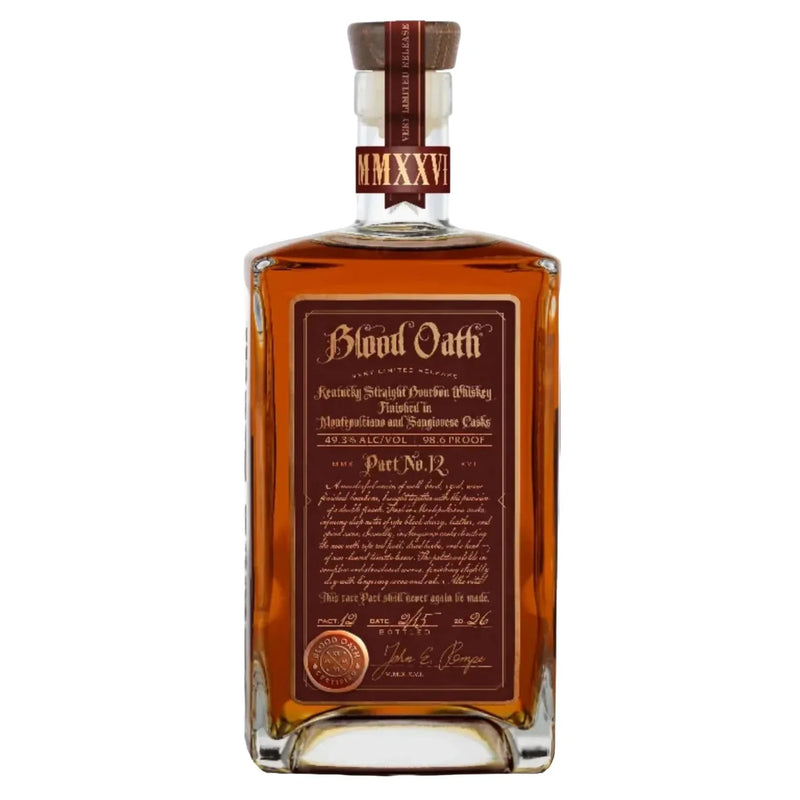 Whiskey Blood Oath Pact 12