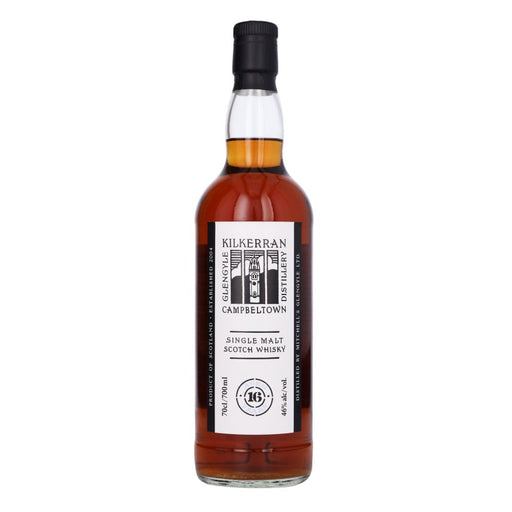 De Kilkerran 16Y﻿ is een Single Malt Whisky uit de Campbeltown regio in Schotland met kruidige tonen van turf en bijenwas.