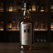 Kilkerran Heavily Peated Batch 13 met barachtergrond
