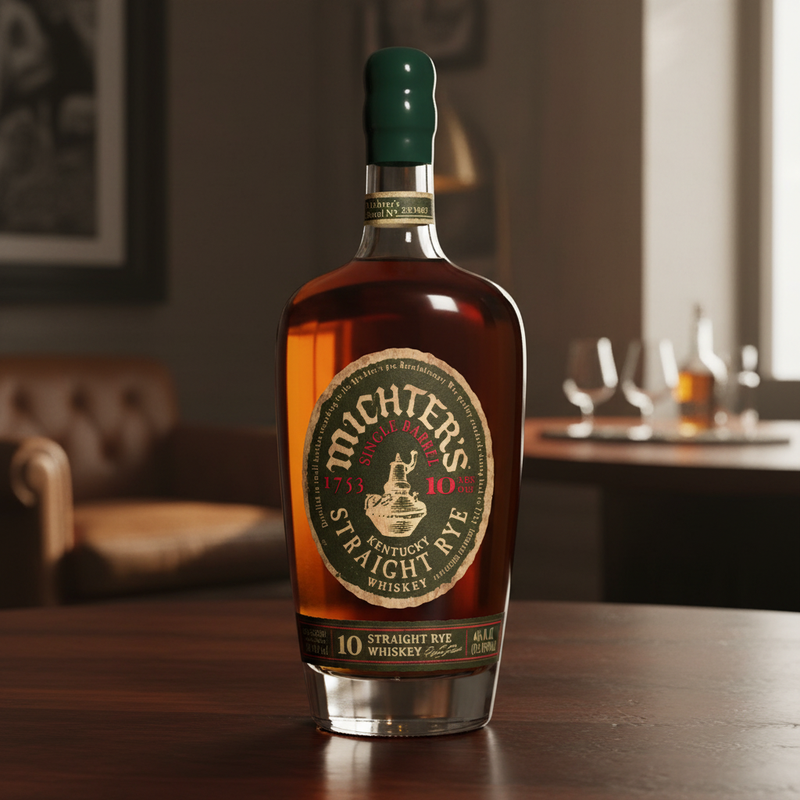 Michter's Single Barrel Straight Rye 10Y Product Photo