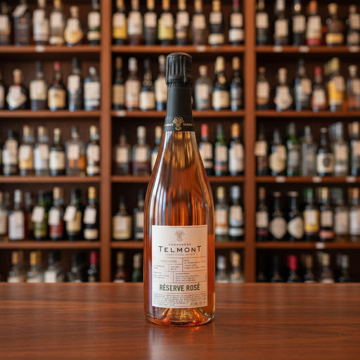 Productfoto Telmont Réserve Rosé in slijterij-setting