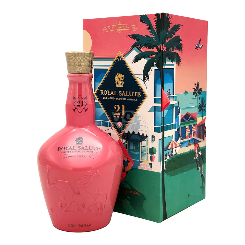 Chivas Regal Royal Salute 21Y - Miami Polo Edition