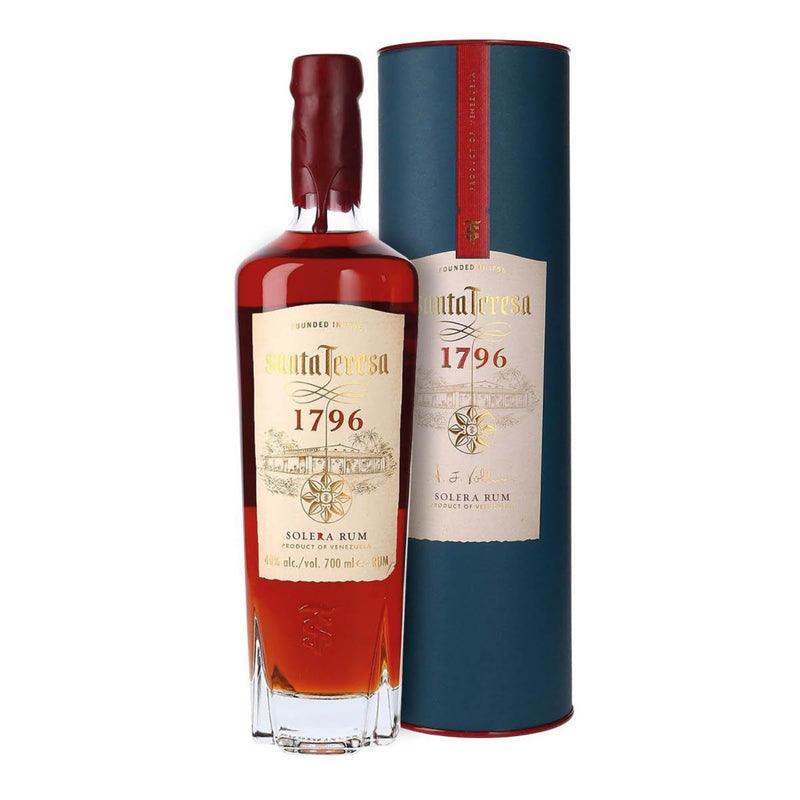 Rum Santa Teresa Solera 1796 ondergaat de spirit een "crianza" in grote Franse eiken vaten.