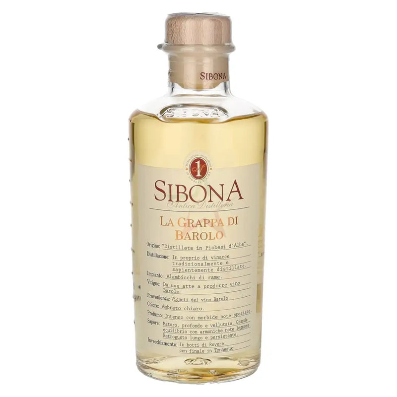 Grappa Sibona Barolo