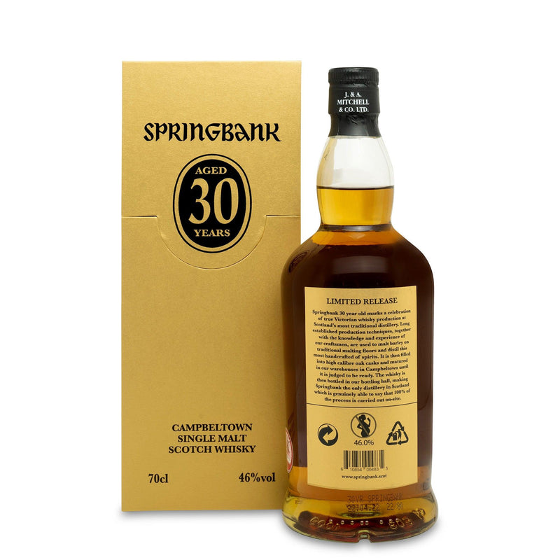 Whisky Springbank 30 Years