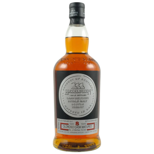 Hazelburn Sherry Wood 2025 whisky fles