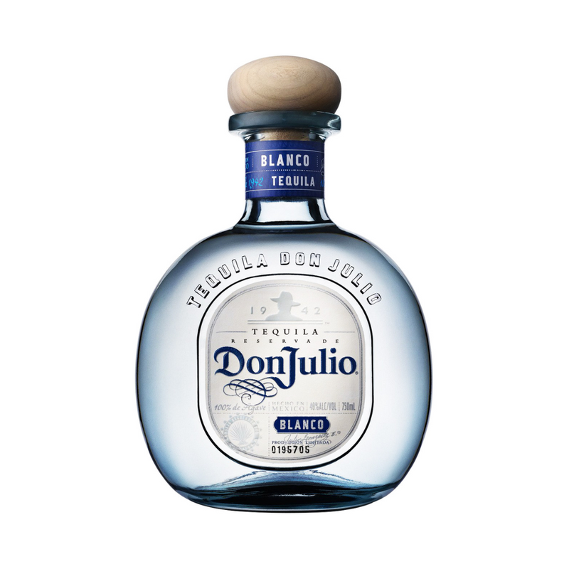 Tequila Don Julio Blanco komt uit de hooglanden van Jalisco en heeft een droge afdronk.