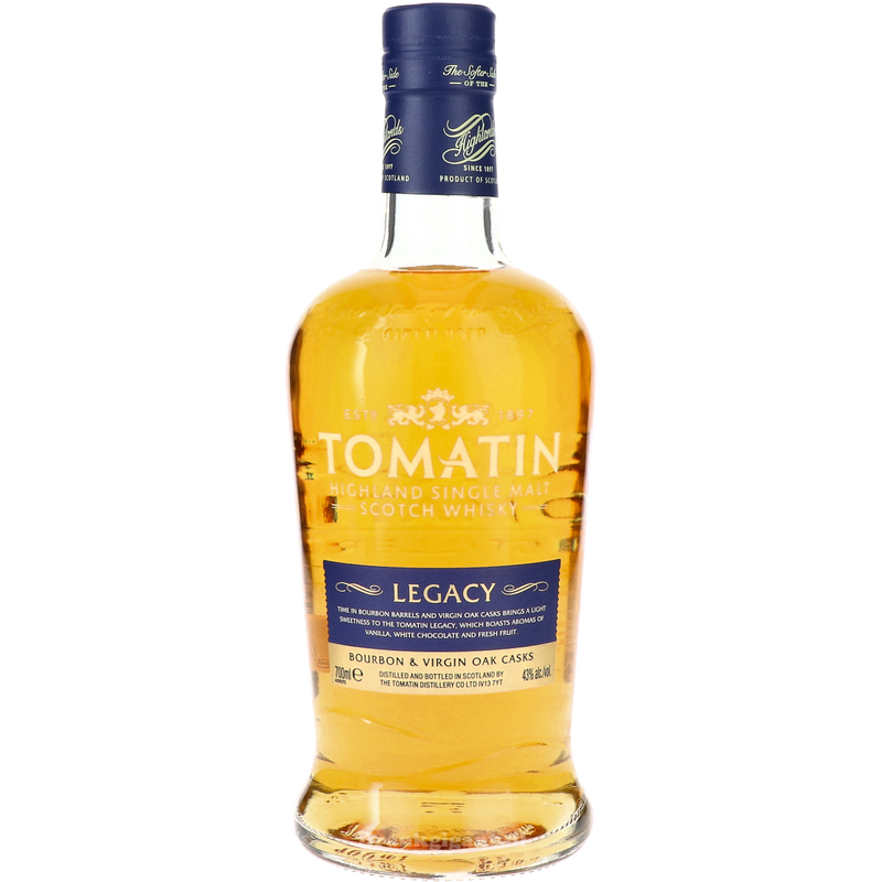 Tomatin Legacy Single Malt Virgin Oak Bottle 70cl