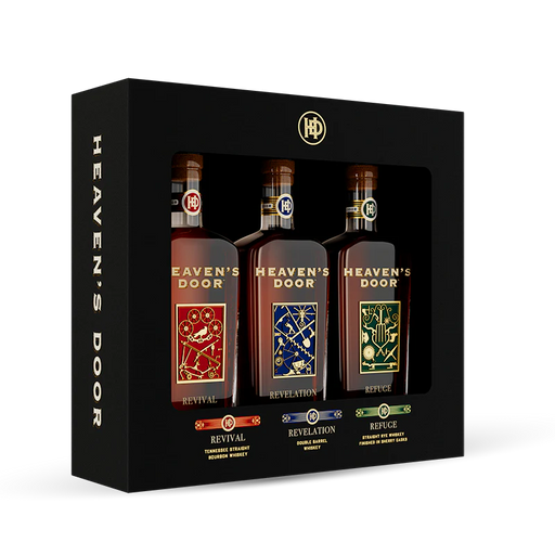 Heaven's Door Trilogy Whiskey Gift Pack 3X200ml. 